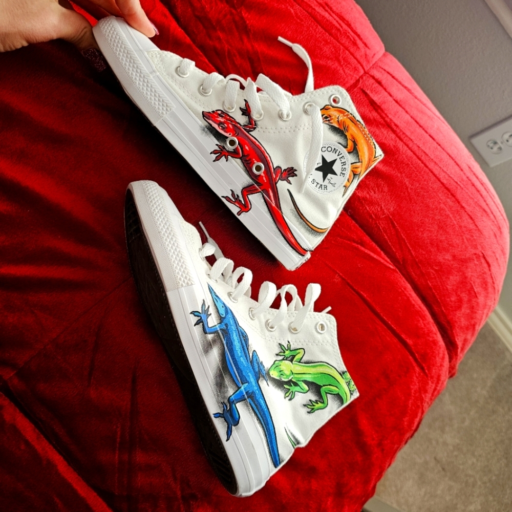 Converse Lizard high tops